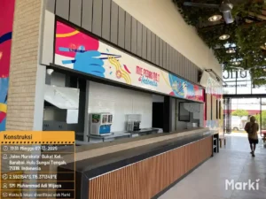 Gacoan Barabai, hasil pekerjaan sipil, interior, dan MEP oleh PT Mandala Pilar Indonesia.