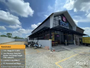 Gacoan Barabai, hasil pekerjaan sipil, interior, dan MEP oleh PT Mandala Pilar Indonesia.