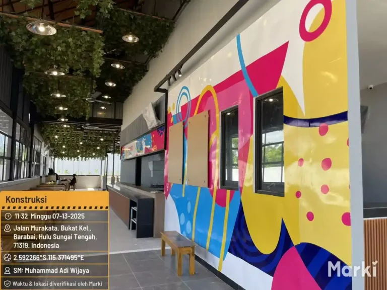 Gacoan Barabai, hasil pekerjaan sipil, interior, dan MEP oleh PT Mandala Pilar Indonesia.