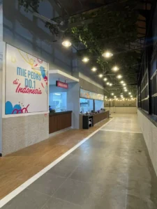 Resto Mie Gacoan Ambon, hasil pekerjaan sipil, interior, dan MEP oleh PT Mandala Pilar Indonesia.
